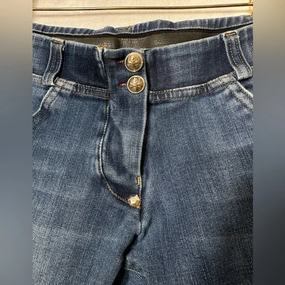 Philipp Plein special edition on push-up low rise jegging jeans size 27 - Picture 3 of 10